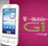 T-mobile technology screen shot for advertising and promotion.